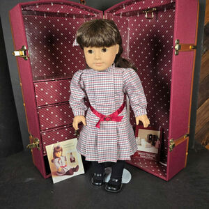 American Girl Vtg 18" Samantha Doll 1904-07 Clothing Accessories Wardrobe/Trunk
